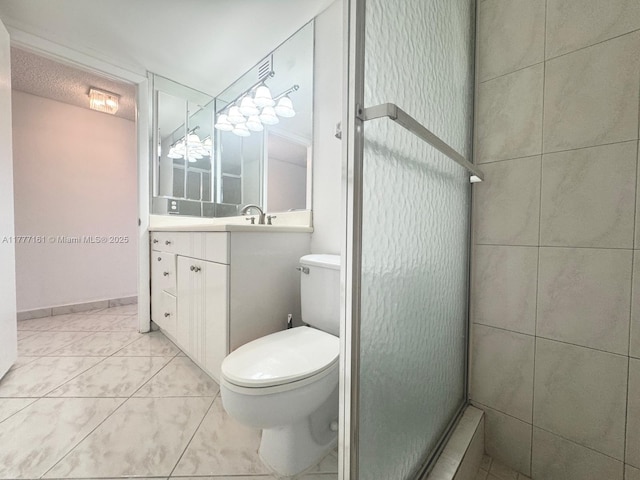 3800 S Ocean Dr Unit 1114, Hollywood, FL 33019 - bathroom with vanity and a stall shower