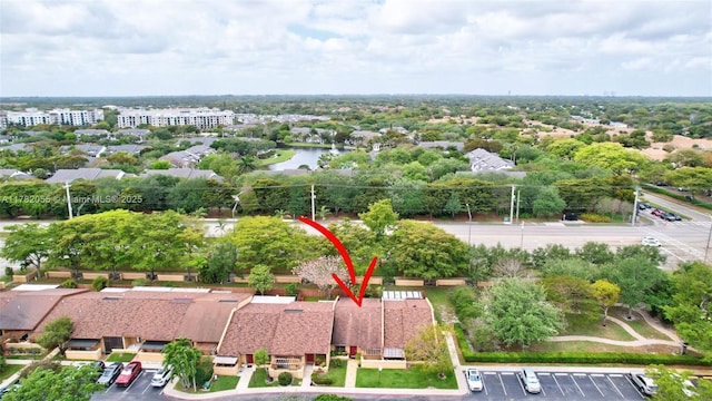 861 NW 79th Ter, Plantation, FL 33324 - aerial view with a water view
