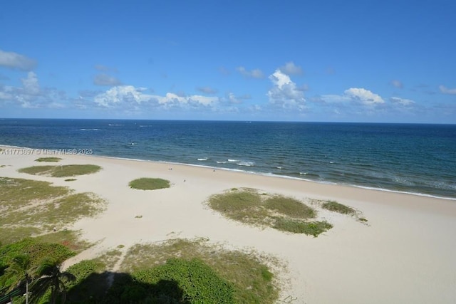 4228 N Ocean Dr Unit 17, Lauderdale By The Sea, FL 33308 - view of water feature featuring a beach view
