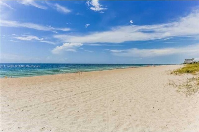 4228 N Ocean Dr Unit 17, Lauderdale By The Sea, FL 33308 - property view of water with a view of the beach