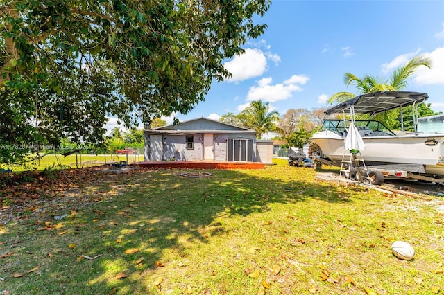 425 NW 8th Ave, Homestead, FL 33030 - view of yard featuring fence