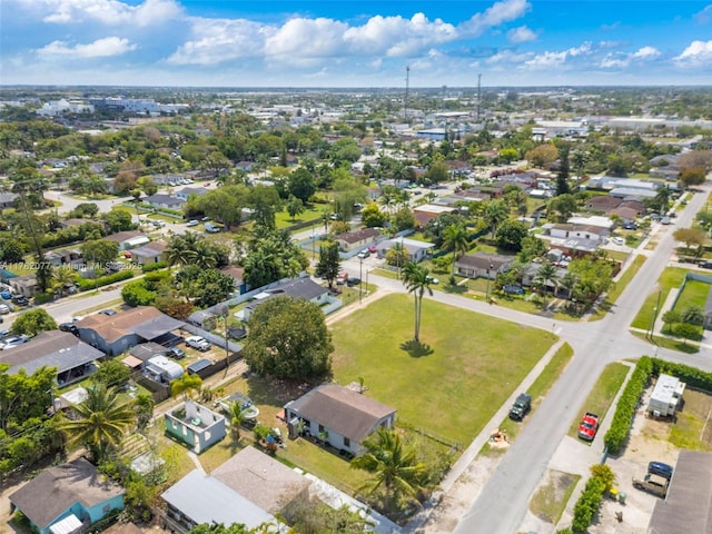 425 NW 8th Ave, Homestead, FL 33030 - drone / aerial view with a residential view