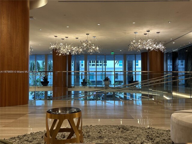view of community lobby