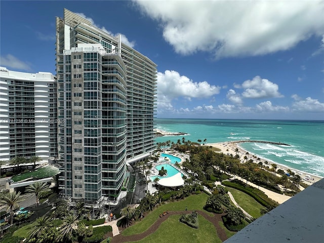 property view of water