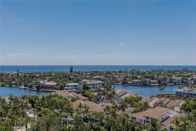 21055 Yacht Club Dr Unit 1409, Aventura, FL 33180 - birds eye view of property featuring a water view