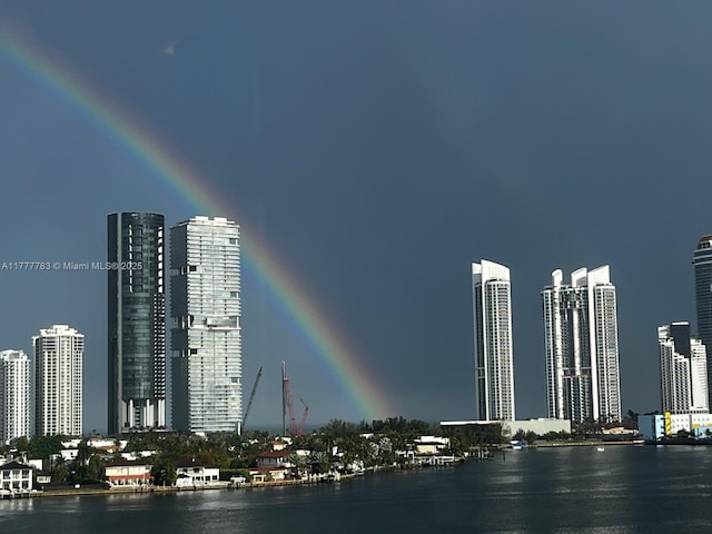 3530 Mystic Pointe Dr Unit 408, Aventura, FL 33180 - exterior space featuring a water view