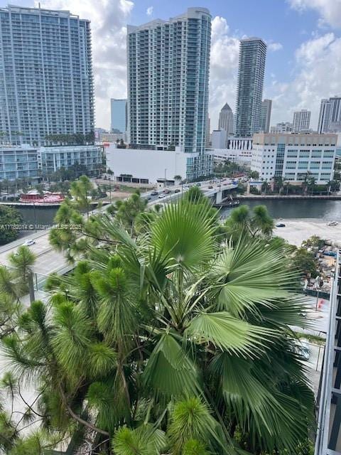 68 SE 6th St Unit 810, Miami, FL 33131 - water view with city skyline