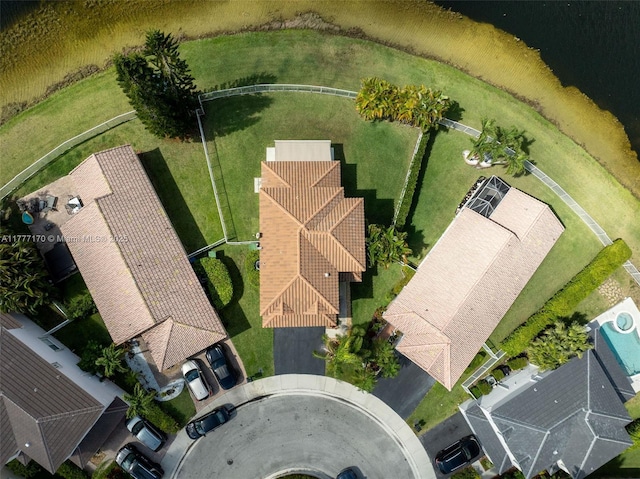 drone / aerial view