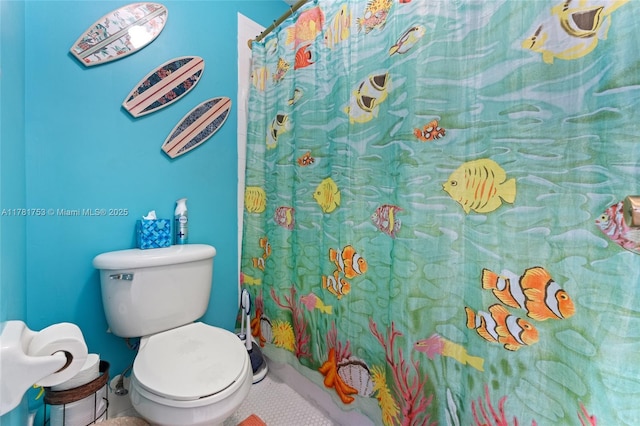 bathroom with toilet