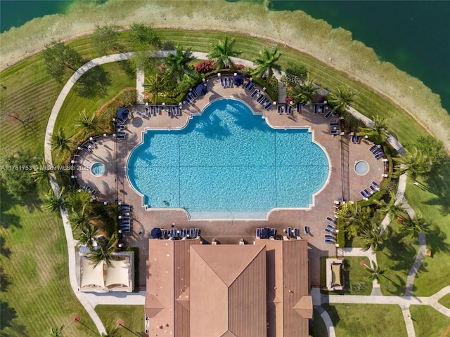 aerial view