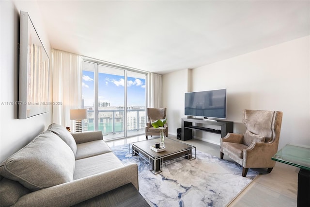 485 Brickell Ave Unit 4707, Miami, FL 33131 - living area featuring floor to ceiling windows