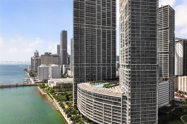 485 Brickell Ave Unit 4707, Miami, FL 33131 - city view with a water view