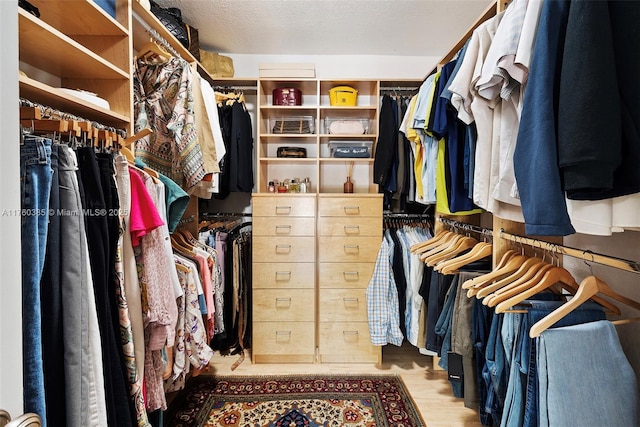 1414 Ferdinand St, Coral Gables, FL 33134 - spacious closet with wood finished floors
