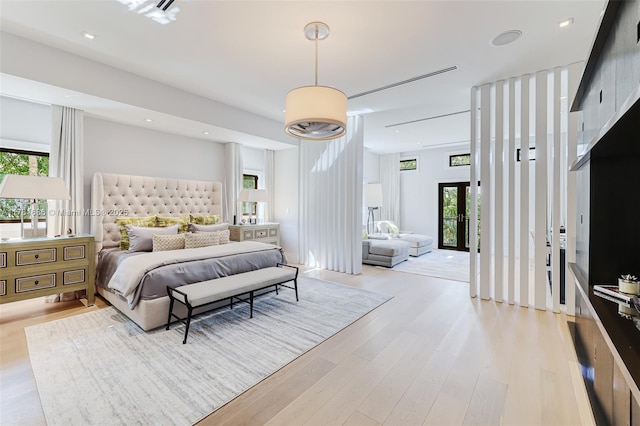 555 Arvida Pkwy, Coral Gables, FL 33156 - bedroom with multiple windows and light wood finished floors