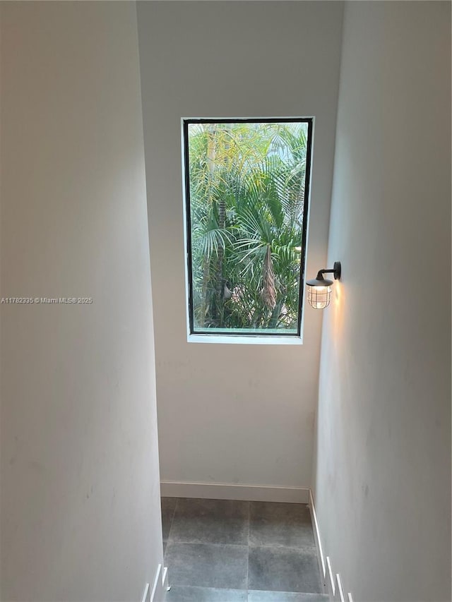 2735-2737 SW 2nd St, Miami, FL 33135 - stairway featuring baseboards