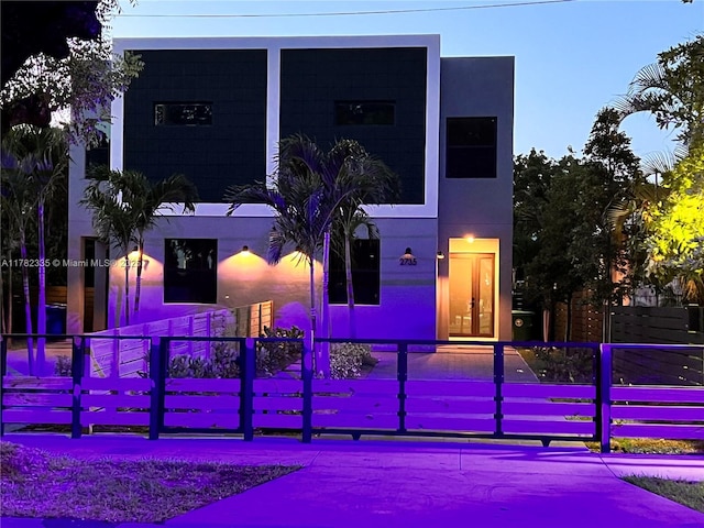2735-2737 SW 2nd St, Miami, FL 33135 - view of front of home with fence private yard and stucco siding