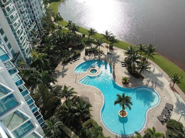 2681 N Flamingo Rd Unit 302S, Sunrise, FL 33323 - pool with a patio area