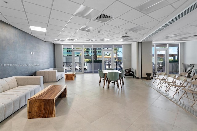 1750 N Bayshore Dr Unit 3106, Miami, FL 33132 - building lobby with a drop ceiling