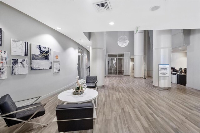 1750 N Bayshore Dr Unit 3106, Miami, FL 33132 - common area with recessed lighting