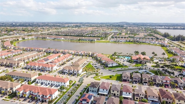10572 W 35th Way, Hialeah, FL 33018 - aerial view of residential area with a nearby body of water