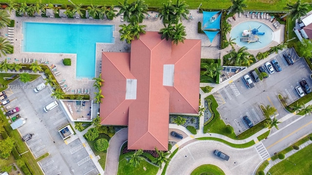 10572 W 35th Way, Hialeah, FL 33018 - aerial view of a pool area