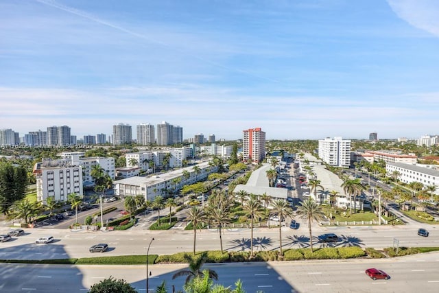 3140 S Ocean Dr Unit 1011, Hallandale Beach, FL 33009 - drone / aerial view featuring a city view
