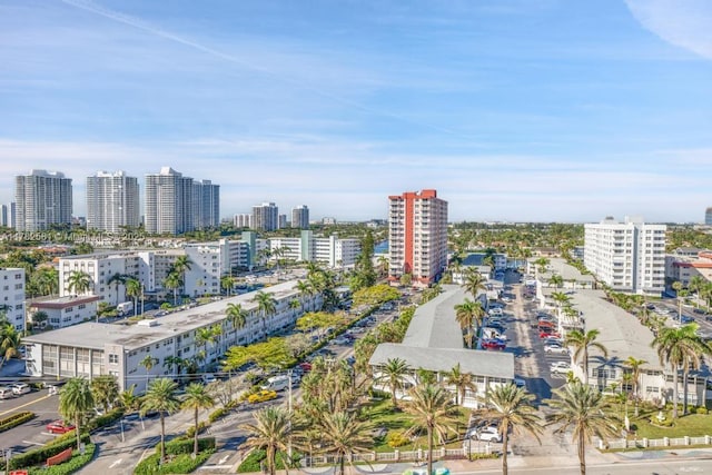 3140 S Ocean Dr Unit 1011, Hallandale Beach, FL 33009 - birds eye view of property featuring a city view