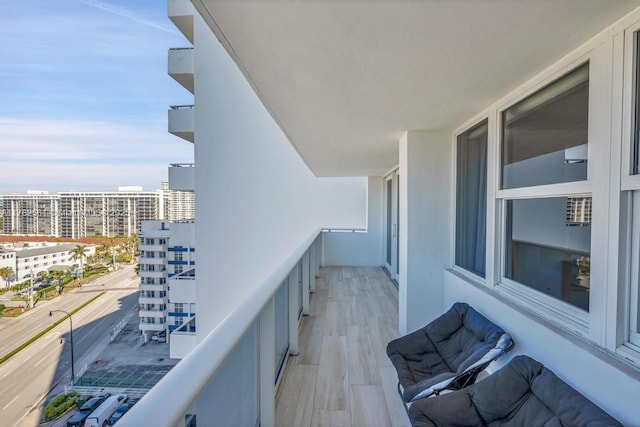 3140 S Ocean Dr Unit 1011, Hallandale Beach, FL 33009 - balcony featuring a view of city
