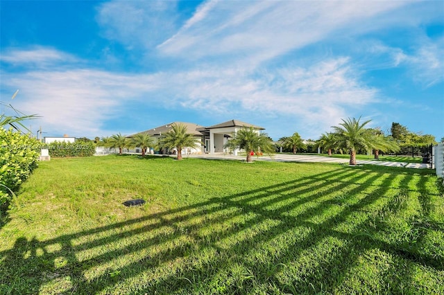 view of yard