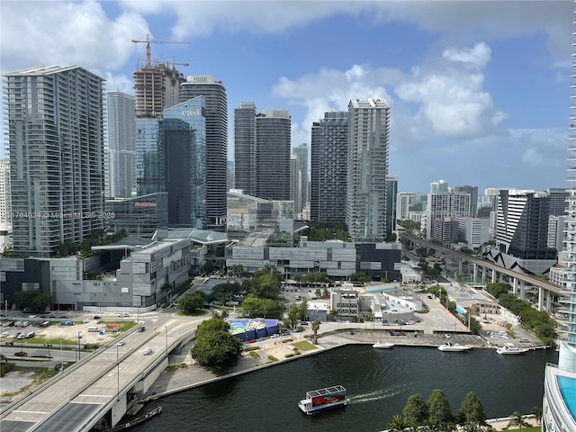350 S Miami Ave Unit 2712, Miami, FL 33130 - property's view of city featuring a water view