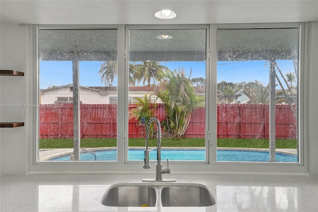 7320 Biltmore Blvd, Miramar, FL 33023 - kitchen with a sink and plenty of natural light