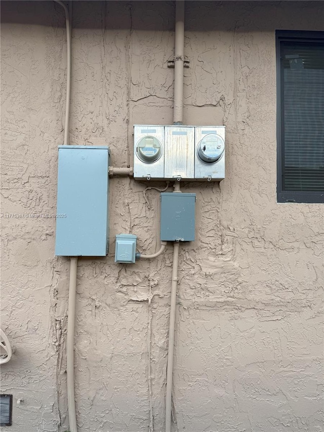 details featuring electric meter