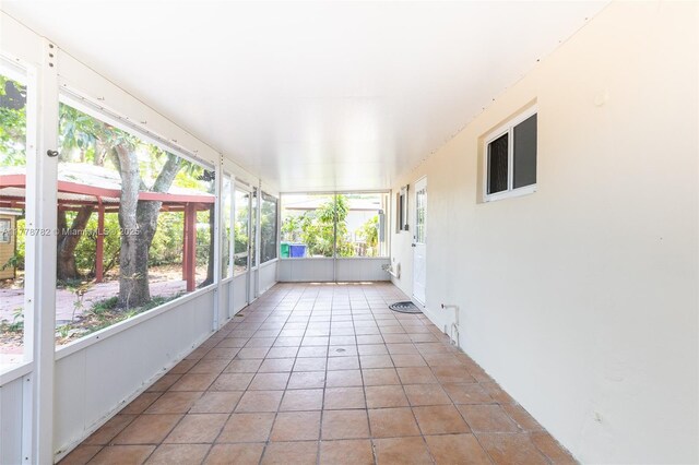 6440 SW 20th St, Miramar, FL 33023 - unfurnished sunroom featuring healthy amount of natural light