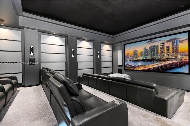 10972 Pine Lodge Trl, Davie, FL 33328 - cinema room featuring carpet flooring