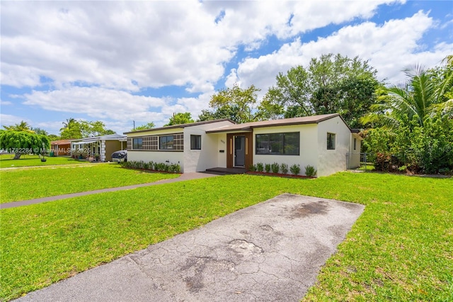 1000 NW 198th St, Miami Gardens, FL 33169 - single story home featuring a front lawn and stucco siding