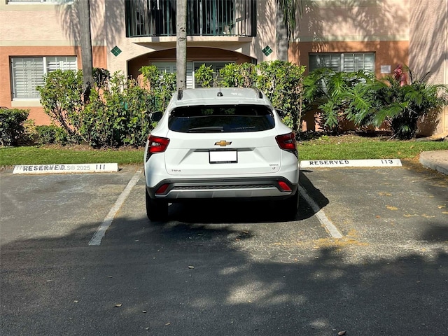 view of uncovered parking lot