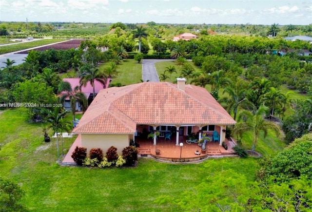bird's eye view