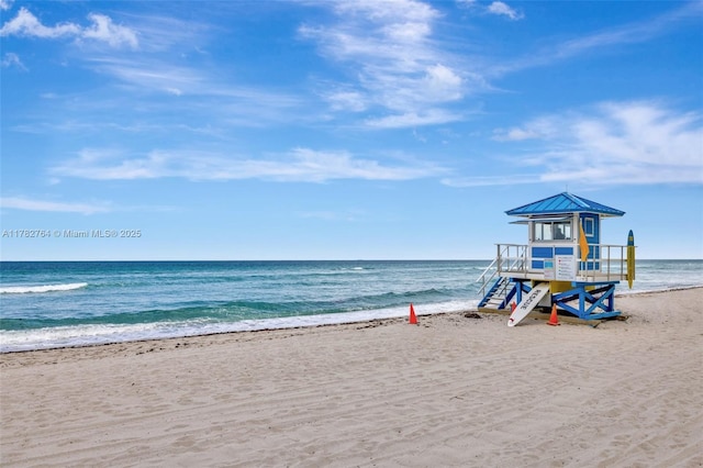 3001 S Ocean Dr Unit 1507, Hollywood, FL 33019 - water view with a view of the beach