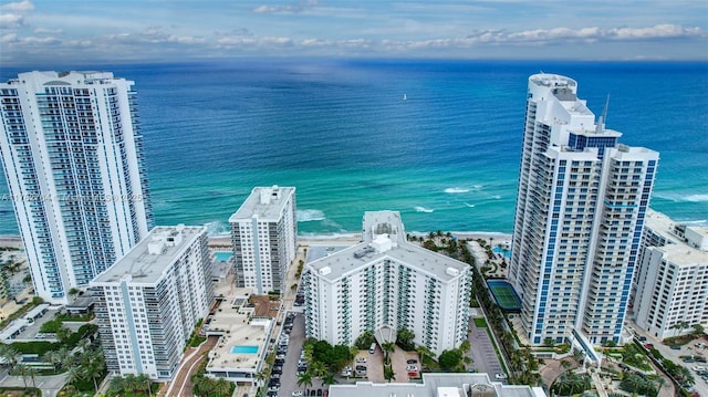 3001 S Ocean Dr Unit 1507, Hollywood, FL 33019 - birds eye view of property with a city view and a water view