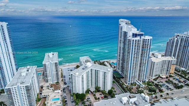 3001 S Ocean Dr Unit 1507, Hollywood, FL 33019 - bird's eye view with a water view and a city view
