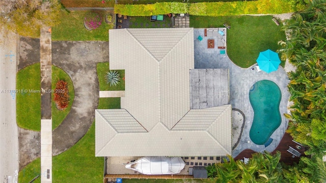 drone / aerial view