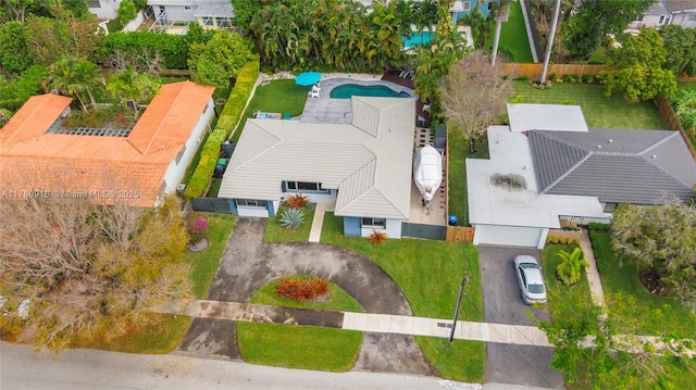 aerial view