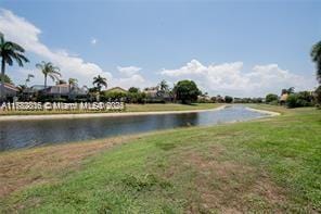 view of water feature