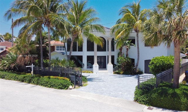 3321 NE 16th Pl, Fort Lauderdale, FL 33305 - view of property featuring a fenced front yard