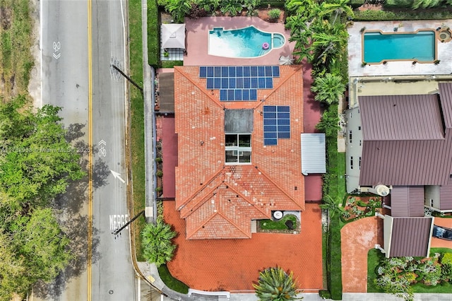 bird's eye view
