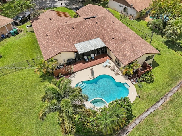 bird's eye view