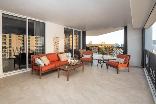 100 S Birch Rd Unit 1602C, Fort Lauderdale, FL 33316 - balcony featuring an outdoor living space