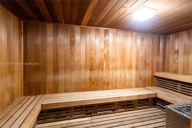 100 S Birch Rd Unit 1602C, Fort Lauderdale, FL 33316 - sauna / steam room featuring wooden ceiling and wooden walls