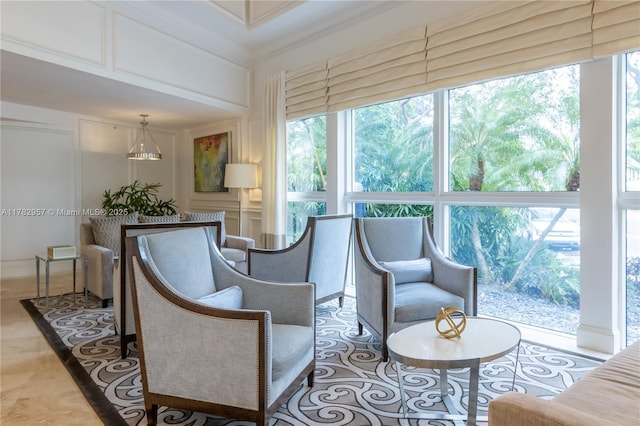 100 S Birch Rd Unit 1602C, Fort Lauderdale, FL 33316 - living area with a decorative wall