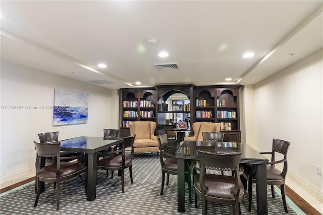 100 S Birch Rd Unit 1602C, Fort Lauderdale, FL 33316 - dining area featuring recessed lighting and baseboards
